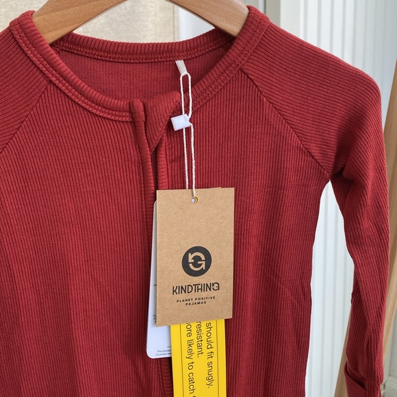 Wild Woven (formerly Kind Thing) Cranberry Ribbed Zip Romper - Picture 1 of 9